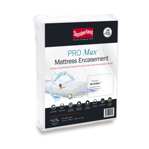 Waterproof PRO Max Zippered Mattress Encasement